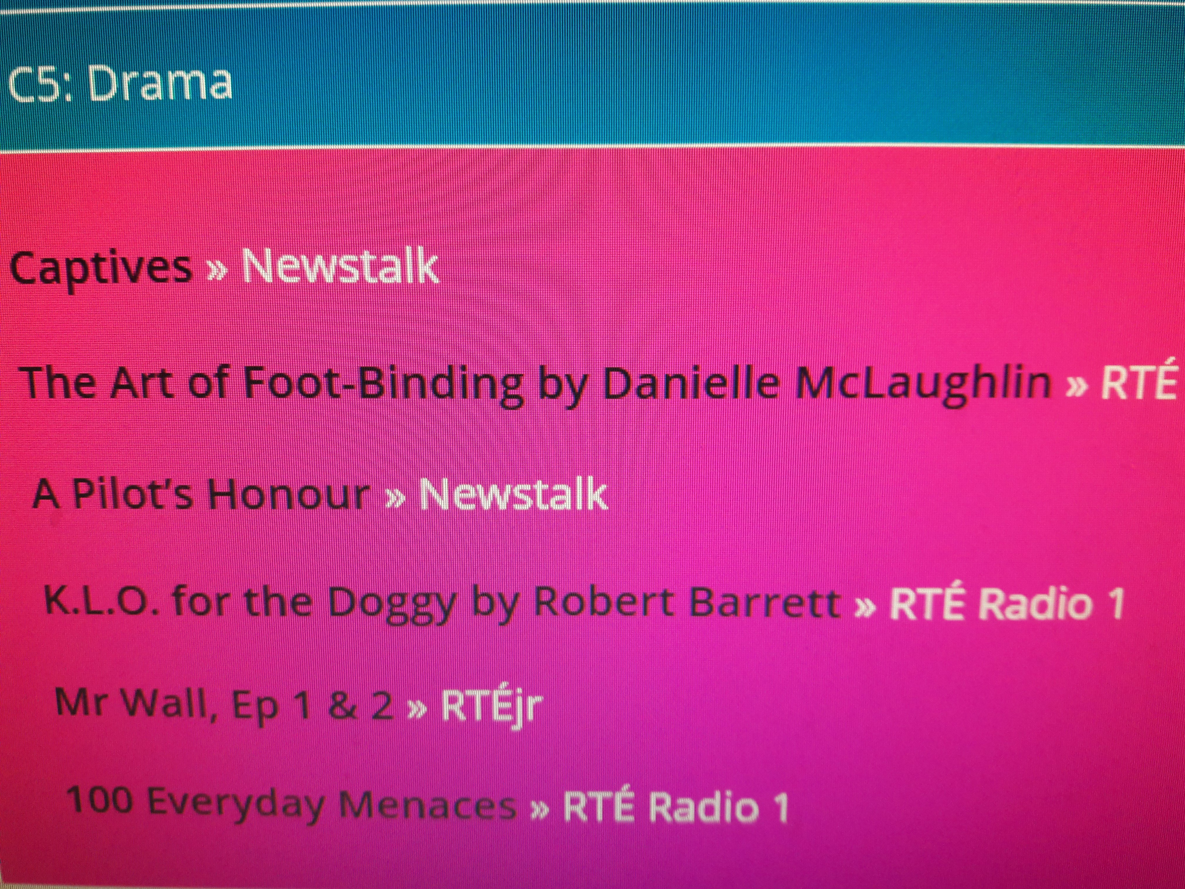 IMRO shortlist 2018 - Copy